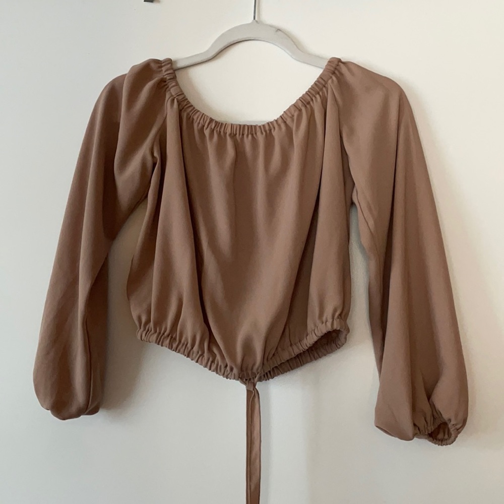 Off the shoulder blouse